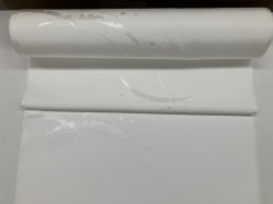 画像1: 丹後　御長襦袢（白）　中柄露芝文